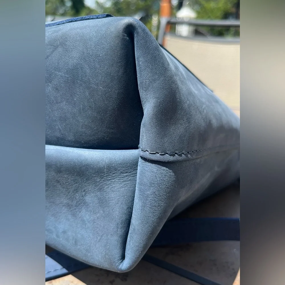 Portland Leather Deep Water Medium Classic Crossbody - Picture 6 of 8